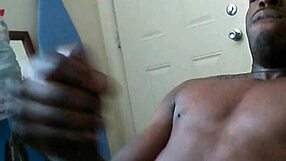 Muscular black man screws Dboan’s small anal opening