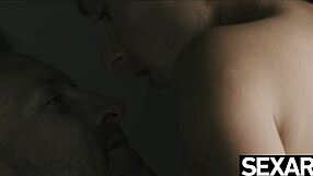 You may wish to stick around and see a big boobed Italian babe straddling her lover’s big cock in cow girl style