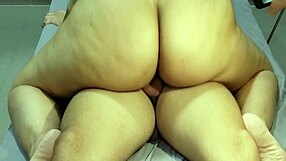 Dirty blonde and massive booty latina teacher with insane penis in three men fucking