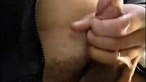 Ripped underwear masturbation and having a excellent ejaculations