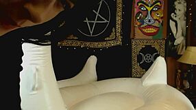 This fetish is for inflatable cocks and glasses that are fascinating to Adalynnx