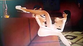 Transgender beauty display her best asset