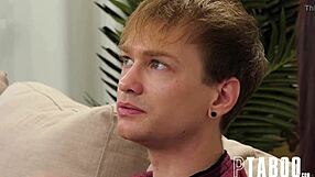 Home alone 18 year old Jaye Summers plays with large natural breasts and tight asshole in the video