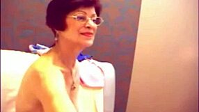 In the video Sexy grany exposes herself or more appropriately shows off her assets while on webcam