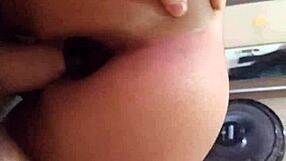 Organic looking Indian female with her husband: DP + fisting