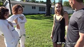 Couple are great lovers amateur outdoor sex foursome