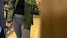 Public sex with my professor’s huge behind in the library