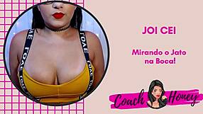 See the coach honey giving jerk off tips to her client