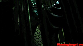Professionally endowed lesbians in latex dressed up in a pornographic fairy tale dimension