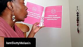 Bbw amateur black woman uses her pussy might