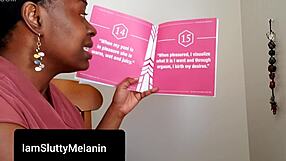 Bbw amateur black woman uses her pussy might