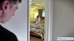 In this hard interracial video teens get missionary and fucked