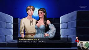 Public sex and cumshot games: A jokey cartoon about a dinosaur, a unicorn and a sword in the stone fairy tale story Bilderbuchmarchen konterfert