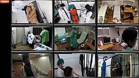 Behind The Scenes Of Doctor Tampa's Sexy Models Watching Film At Girls Gone Gyno Com