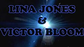 Lina Jones passionately sucks Victor Bloom's cock, feeling the intense pleasure of his cumshot.