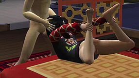 Thesims Cartoon: Candid Dirty throatjob XXX scene: 30 minutes