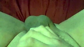 Amateur guy cums hard during solo masturbation