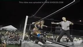 Blonde Alexxis Nevaeh Delivers Provocative Stinkface Wrestling Montage