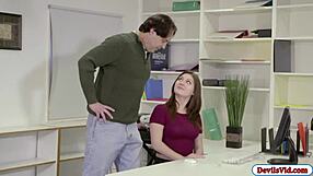 Jojo, are you fucking your stepmom's boyfriend in the office?