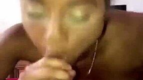 Teanna trump delivers intense sloppy blowjob on massive black cock with big tits bouncing