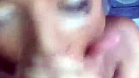 Teanna trump delivers intense sloppy blowjob on massive black cock with big tits bouncing