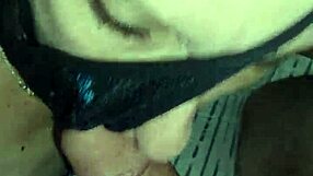 Intense Face Fucking Under Panty Mask