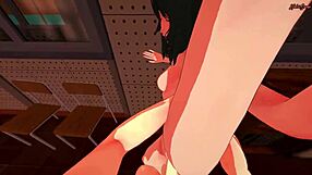 Pieck Finger Gets Facial Before Pov Fuck Against Wall