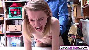 hey, check this shoplifting cutie catarina getting slammed hard