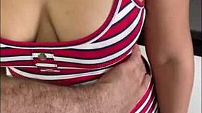 Latina employee gets doggystyle fucked by old boss