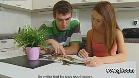 Indebted Guy Lets Nasty Friend Bang His Girlfriend for Cash