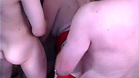 British Young 18+ Lara Latex Gets Banged Doggy Style With Tits Fingered