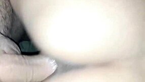 Amateur couple engages in intense sex