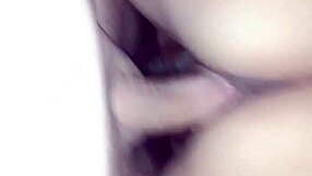 Amateur couple engages in intense sex