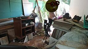 Watch this Indian babe make her teacher cum in her tight ass! She tastes her own caramel delight!