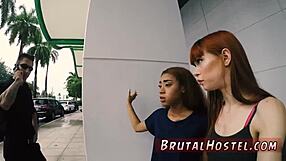 Sexy 18+ girls alexa nova and kendall woods bound with big feet in hardcore bondage 😈