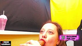 My step sister playing with me on Skype