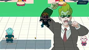 Bulma and Ranfan having sex in this parody