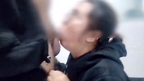 horny filipina fucks at petron station and swallows cum