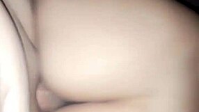 Amateur couple engages in intense sex