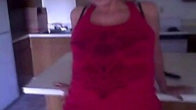 Watch This Hot Brunette Rip Clothes And Fuck With Pussy Closeup!