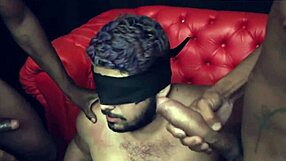 I'm fulfilling your gay bareback dream with this big black monster cock fucking and cumming bareback.