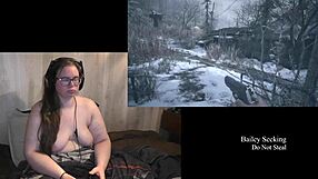 Playing through resident evil village naked, part 2.