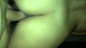 Amateur couple engages in intense sex