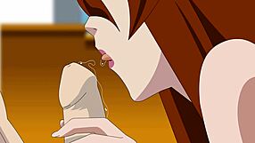 Mei Terumi sbattuta forte in azione hentai Naruto!