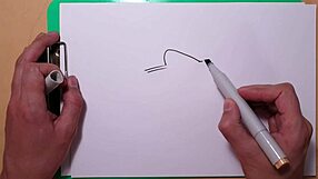 quick sketch with copic markers the process of drawing a portrait