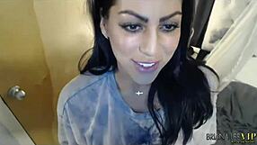 briana lee teases in hot november webcam show