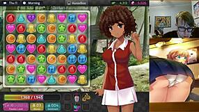 i'm dating an alien and creampieing this gamer girl in huniepop uncensored