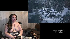 Playing through resident evil village naked, part 2.