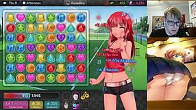i'm dating an alien and creampieing this gamer girl in huniepop uncensored