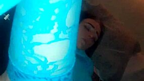 Blacchammer and blumagic get wet in interracial tattoo fun